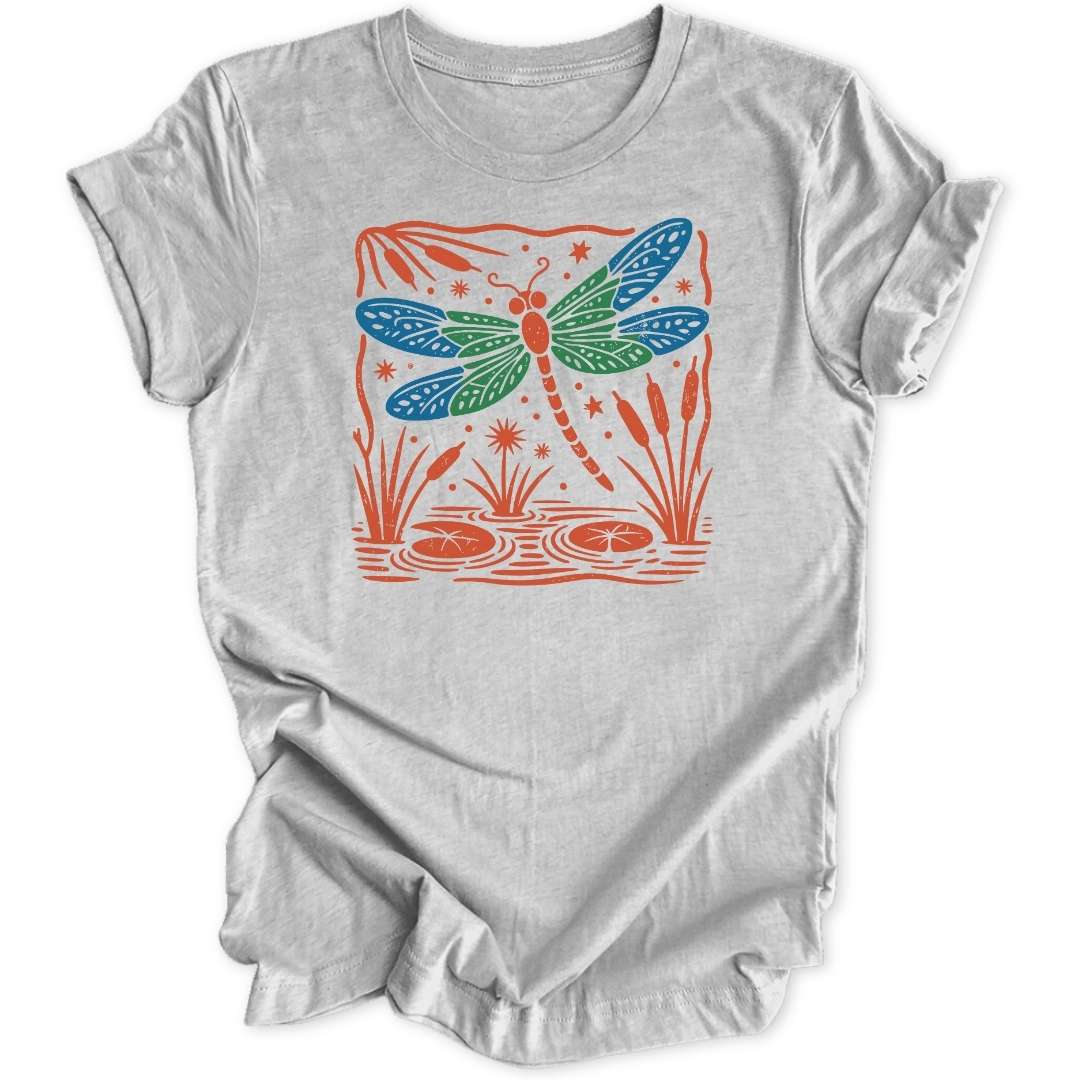 Folk Art Dragonfly Unisex T-Shirt - Wild Spirit