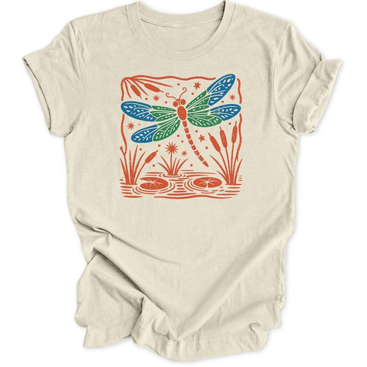 Folk Art Dragonfly Unisex T-Shirt - Wild Spirit