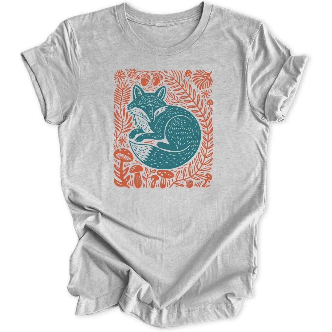 Folk Fox Unisex T-Shirt - Wild Spirit