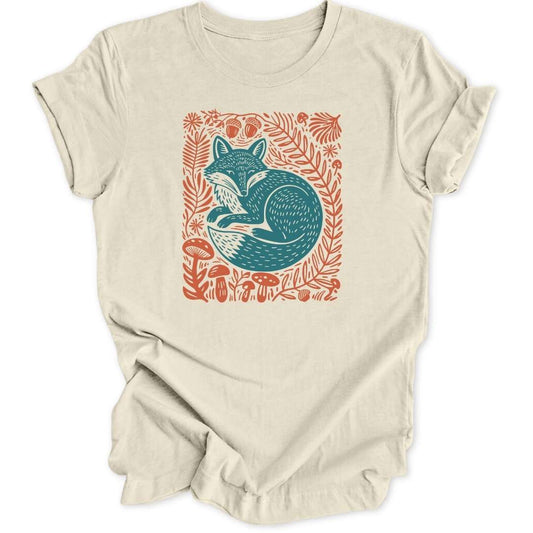 Folk Fox Unisex T-Shirt - Wild Spirit