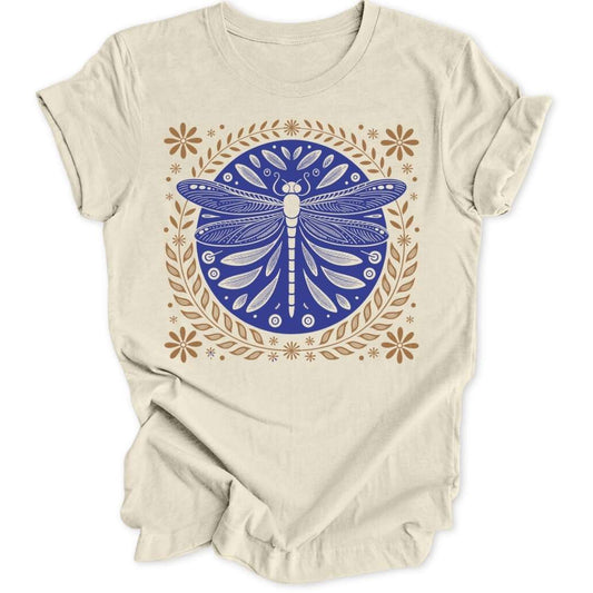 Folky Dragonfly Unisex T-Shirt - Wild Spirit