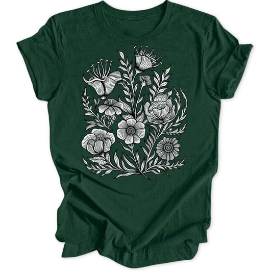 Folky Flora Unisex T-Shirt - Wild Spirit