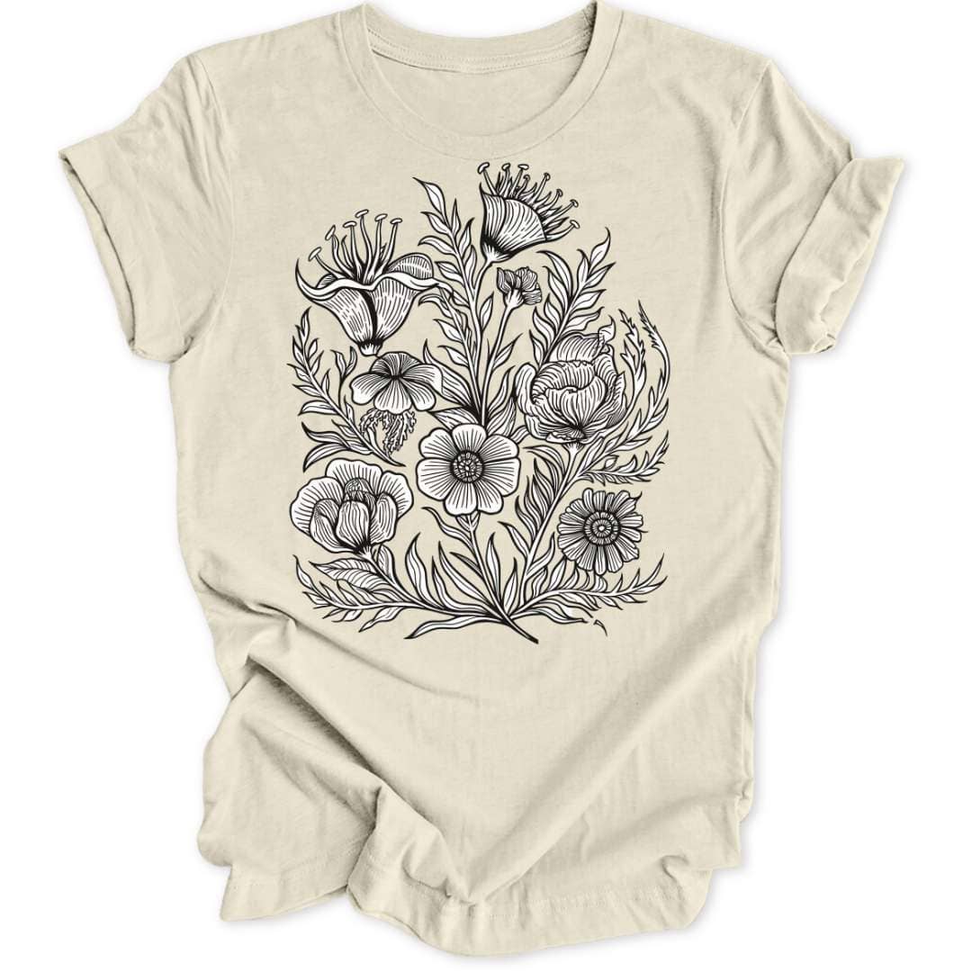 Folky Flora Unisex T-Shirt - Wild Spirit