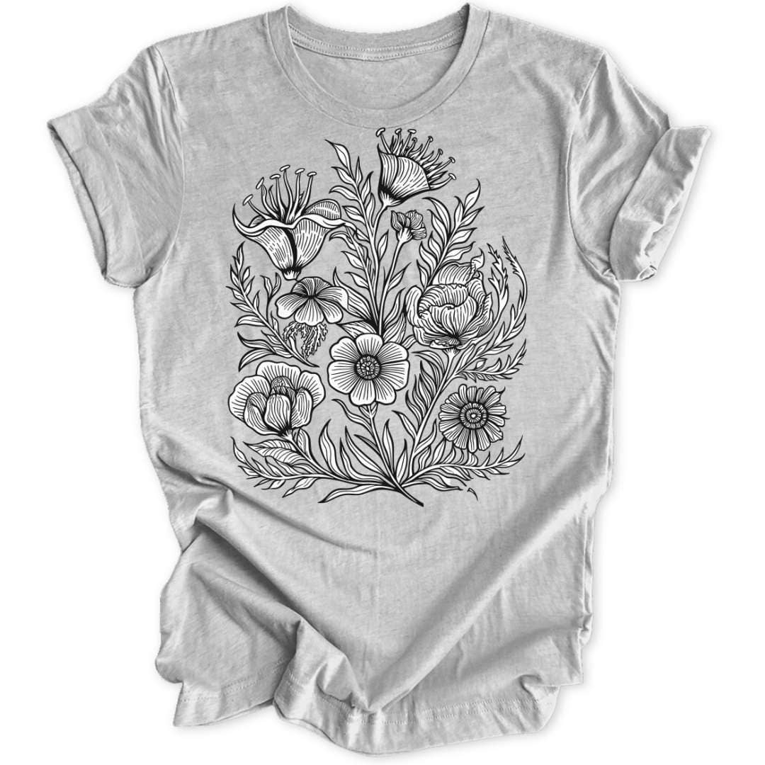Folky Flora Unisex T-Shirt - Wild Spirit