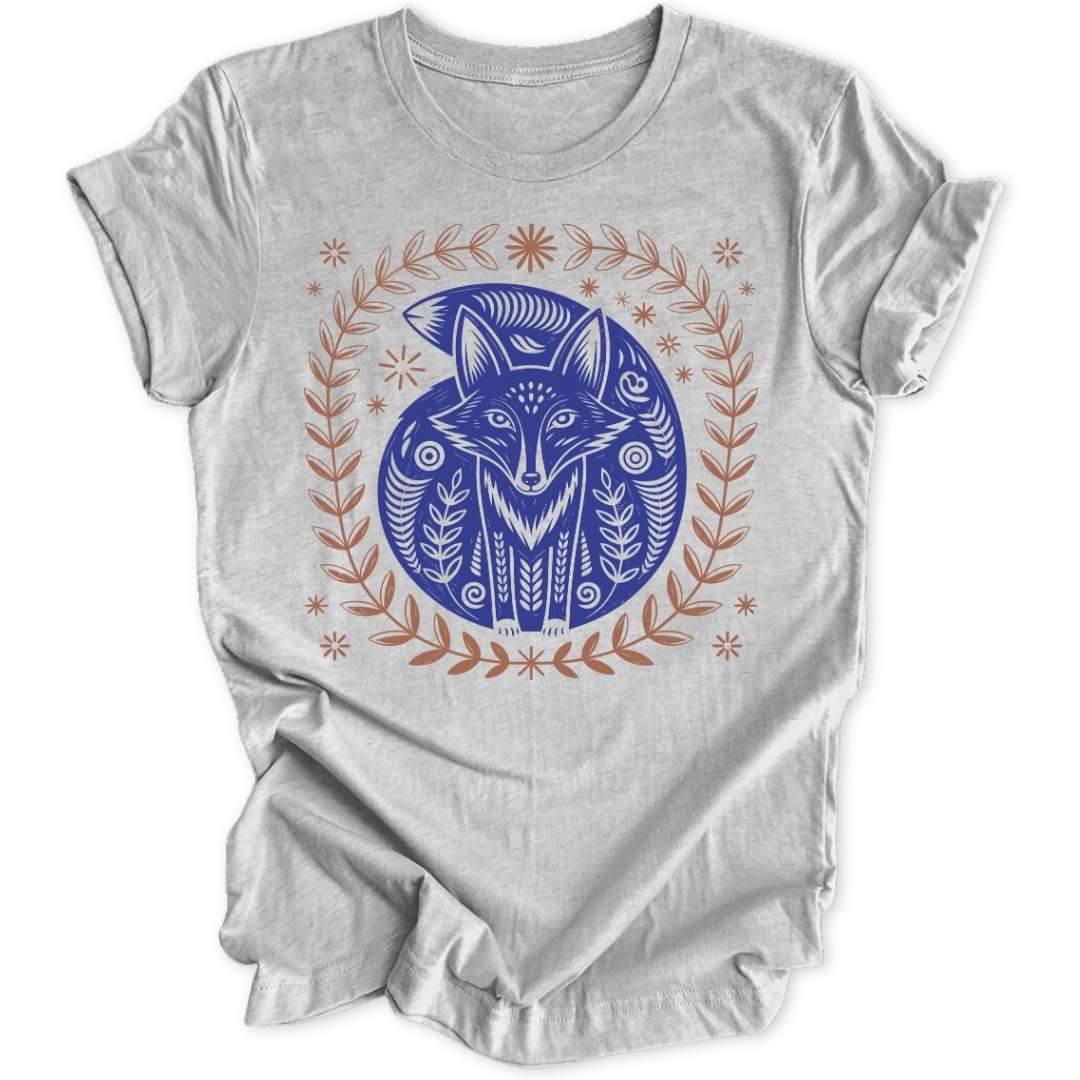 Folky Fox Unisex T-Shirt - Wild Spirit