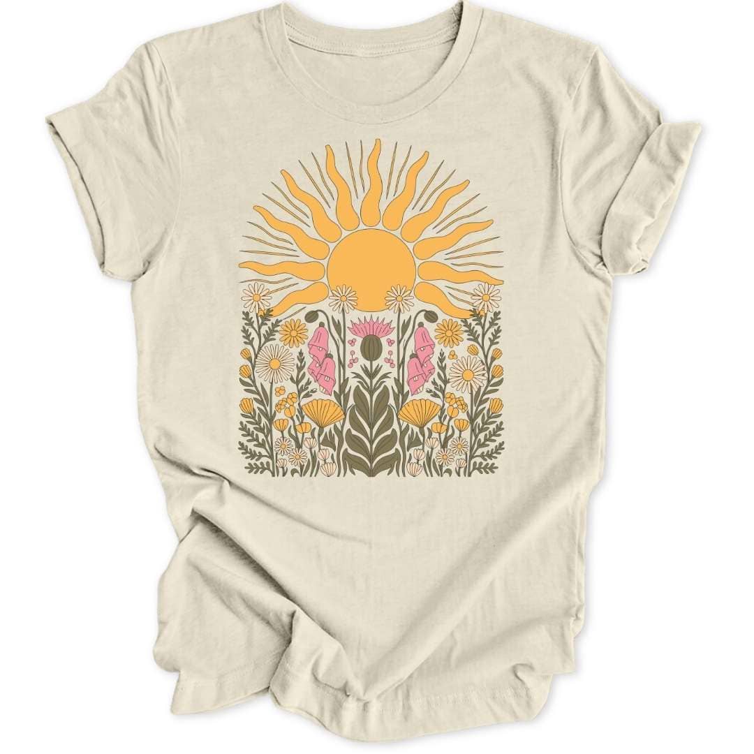 Folky Sun Unisex T-Shirt - Wild Spirit