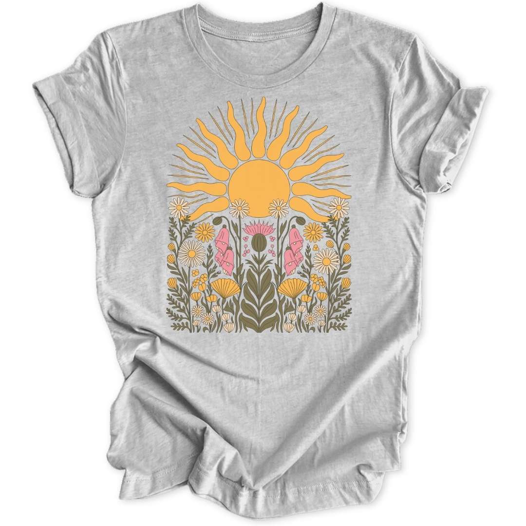 Folky Sun Unisex T-Shirt - Wild Spirit