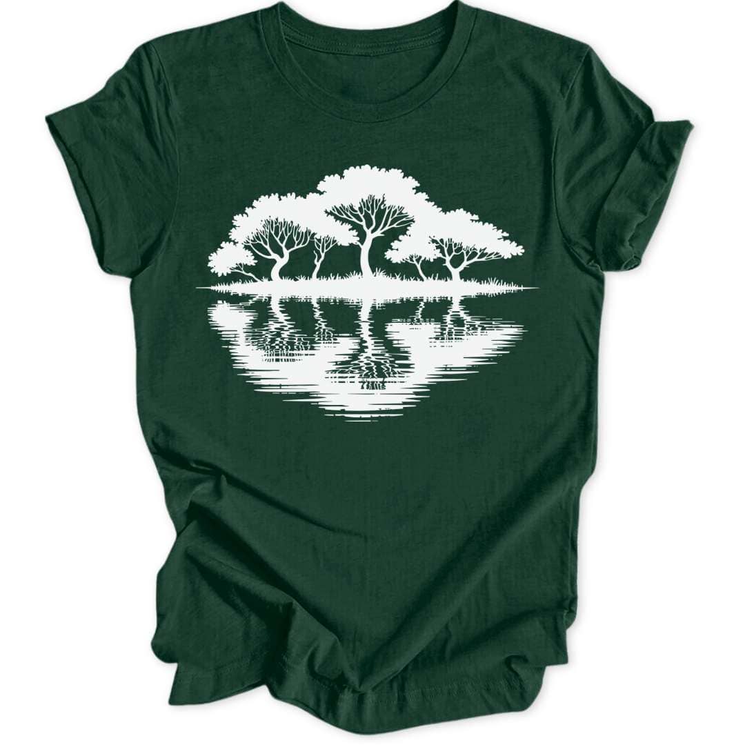 Forest Reflection Unisex T-Shirt - Wild Spirit
