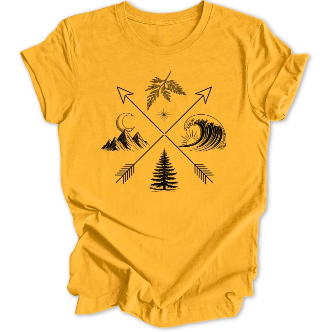Four Dimensions Unisex T-Shirt - Wild Spirit