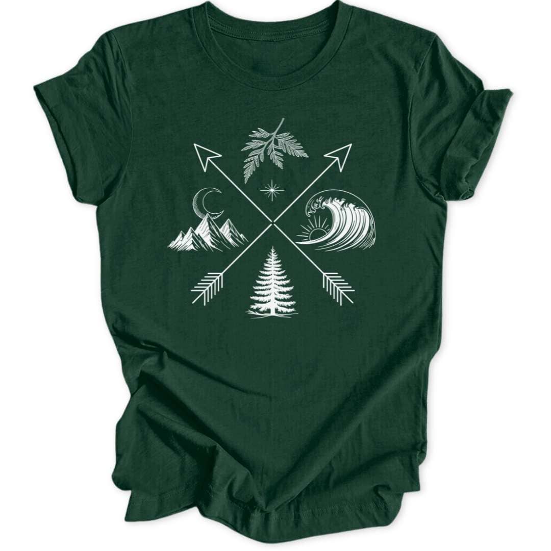Four Dimensions Unisex T-Shirt - Wild Spirit