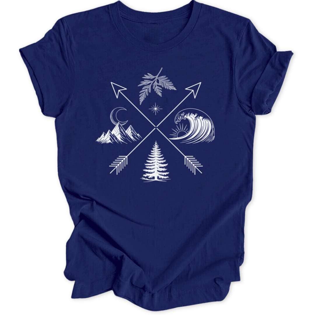 Four Dimensions Unisex T-Shirt - Wild Spirit