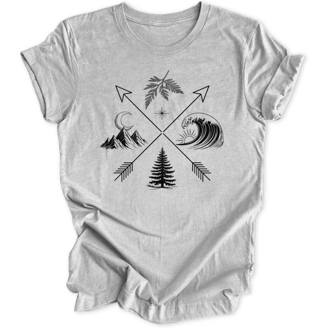 Four Dimensions Unisex T-Shirt - Wild Spirit