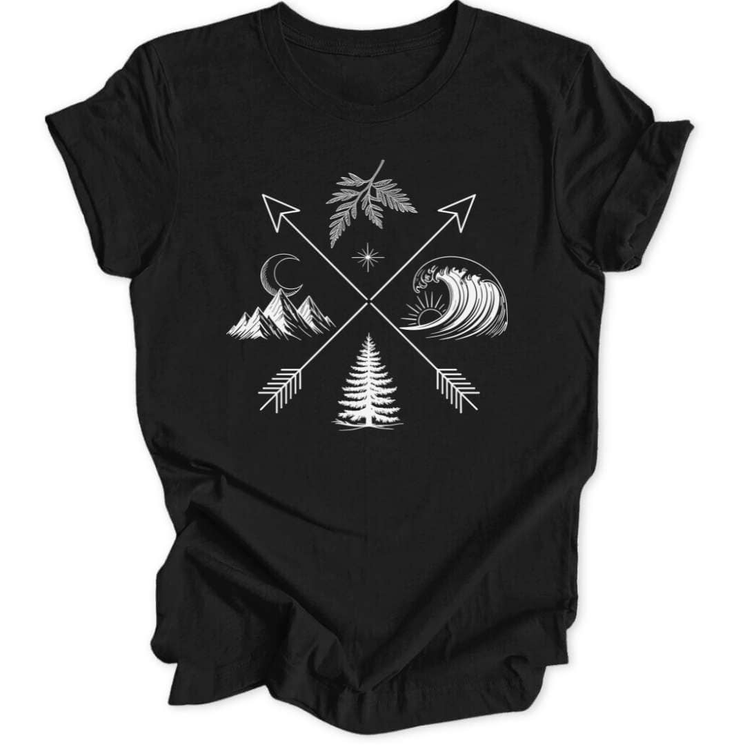 Four Dimensions Unisex T-Shirt - Wild Spirit