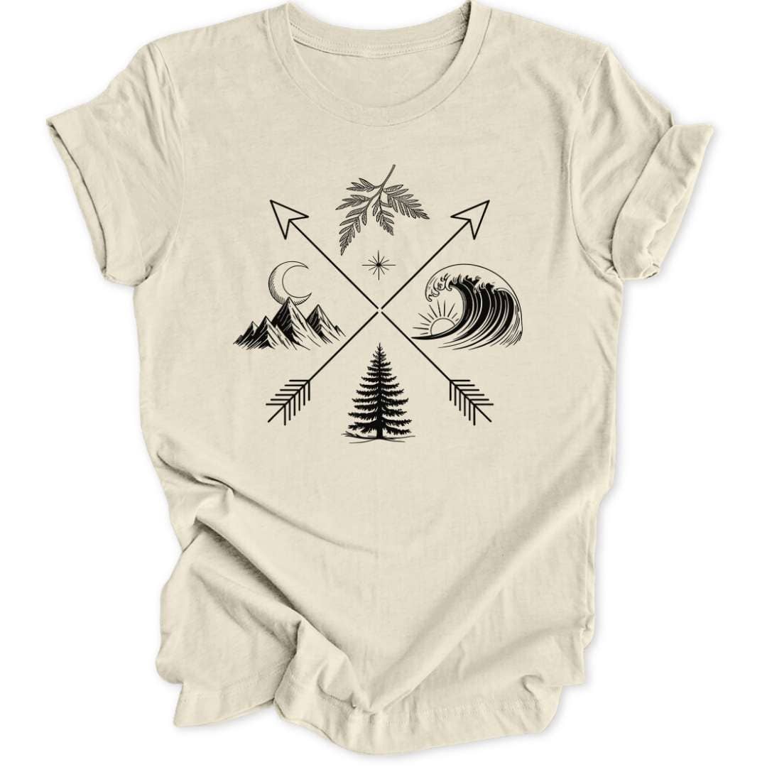 Four Dimensions Unisex T-Shirt - Wild Spirit