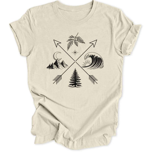 Four Dimensions Unisex T-Shirt - Wild Spirit
