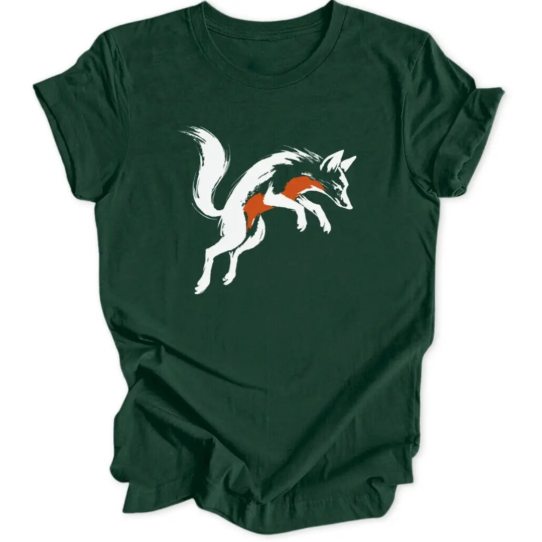 Fox Art Unisex T-Shirt - Wild Spirit