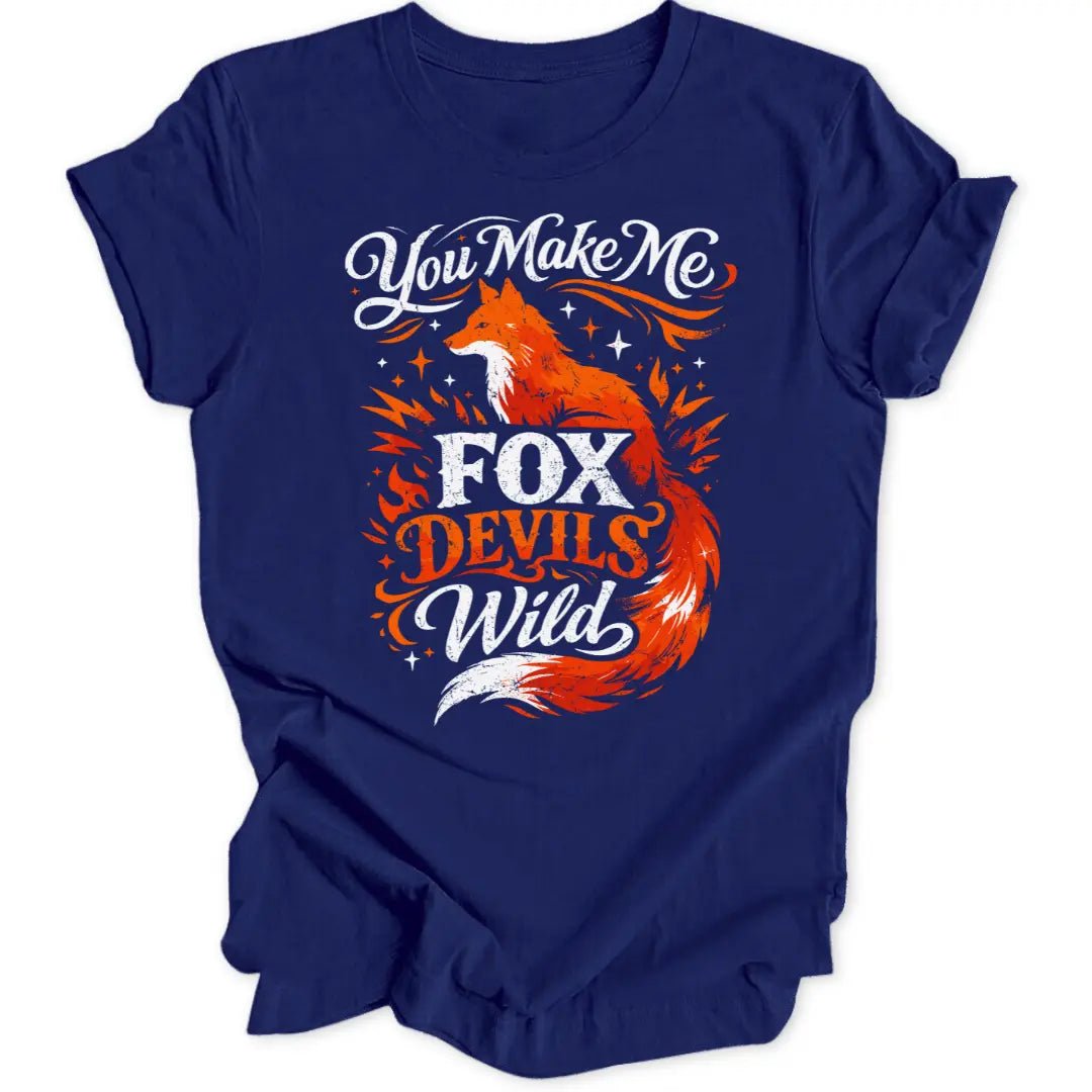 Fox Devils Wild Unisex T-Shirt - Wild Spirit