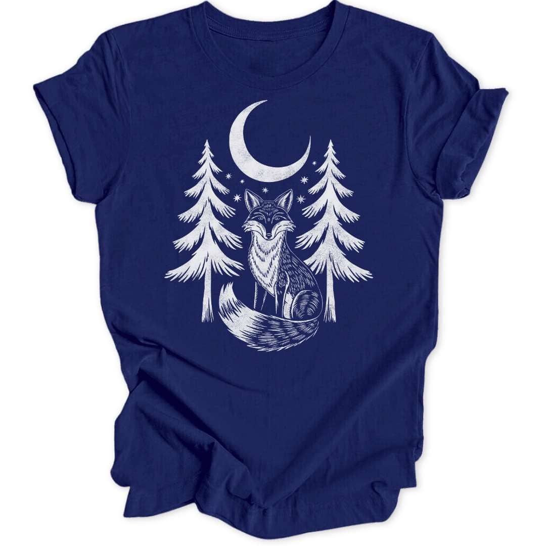 Fox Night Unisex T-Shirt - Wild Spirit