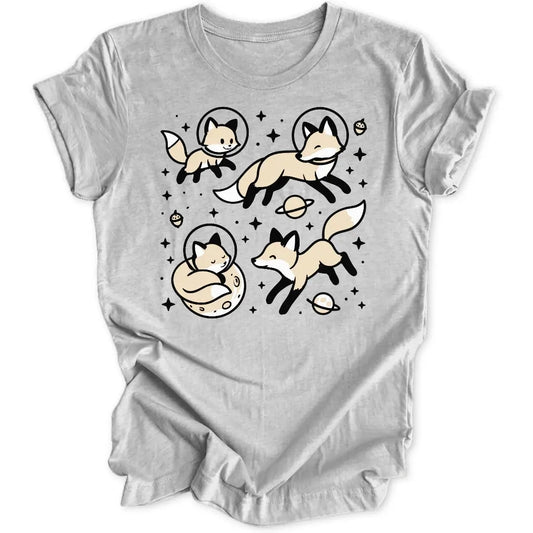Foxes in Space Unisex T-Shirt - Wild Spirit