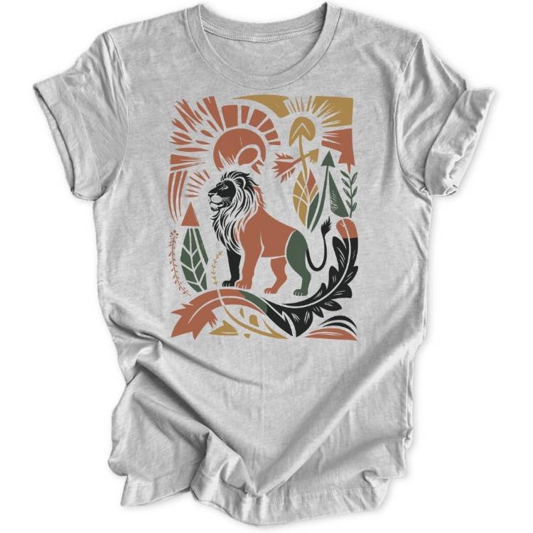Framed Lion Unisex T-Shirt - Wild Spirit