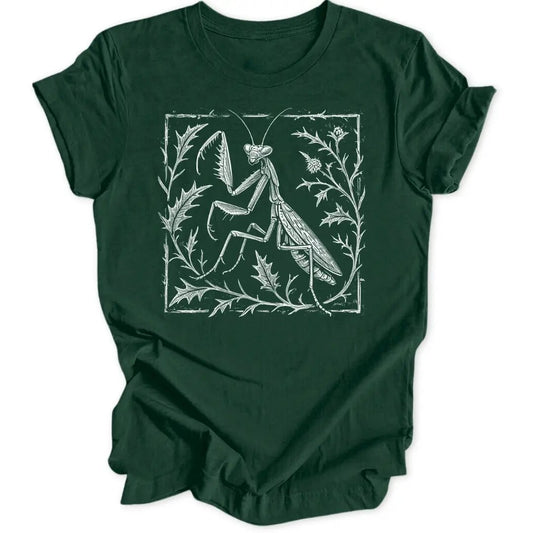Framed Mantis Unisex T-Shirt - Wild Spirit