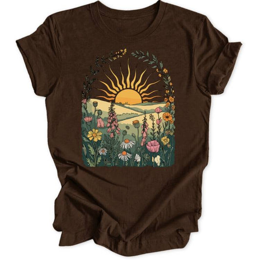 Framed Sunrise Unisex T-Shirt - Wild Spirit