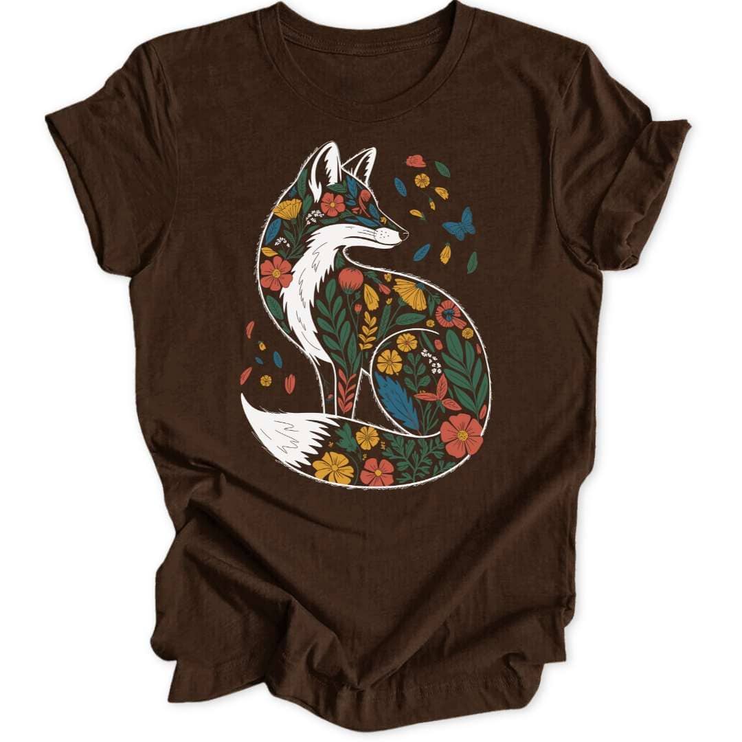 Fuchs Garten Unisex T-Shirt T-Shirt Braun / S
