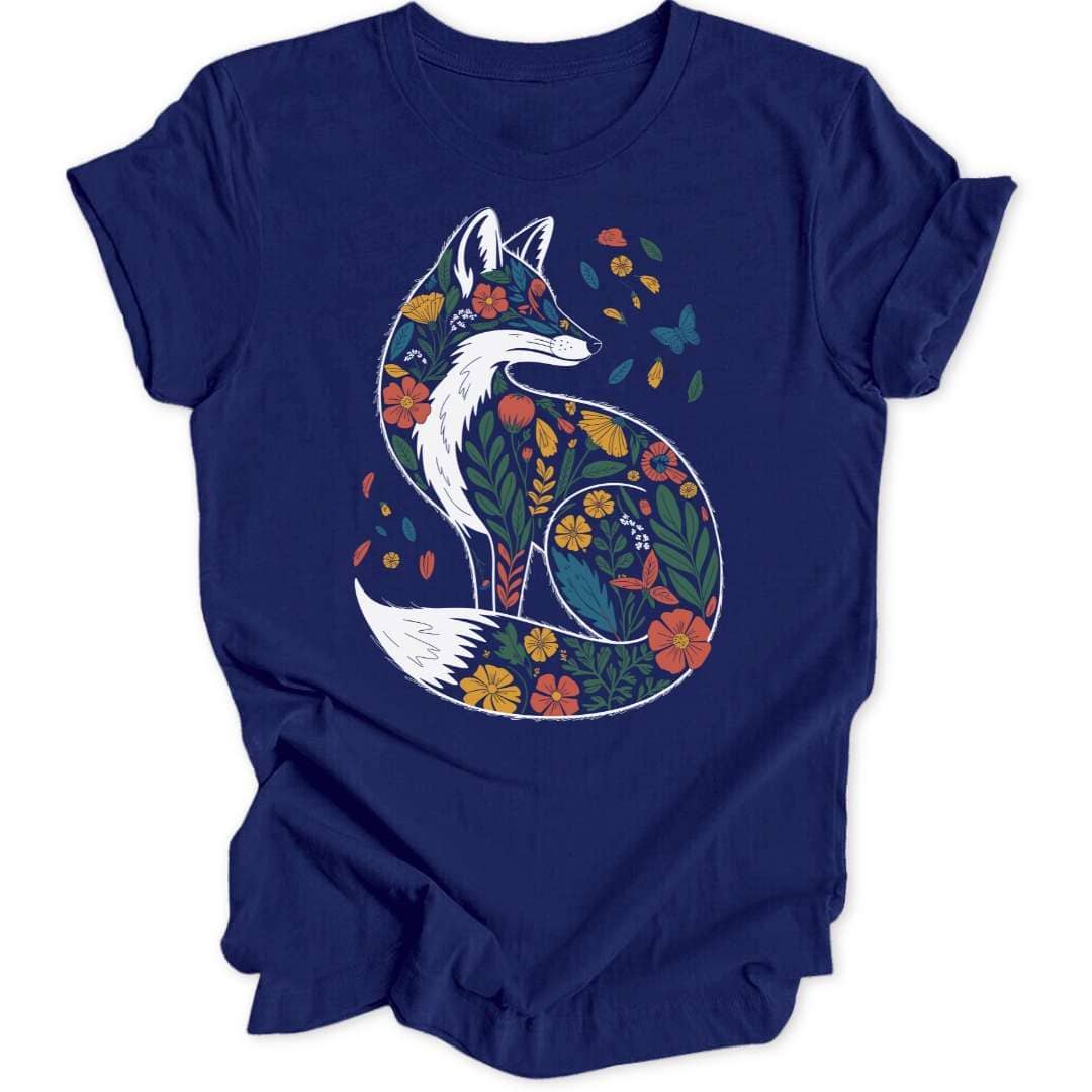 Fuchs Garten Unisex T-Shirt T-Shirt Navy / S