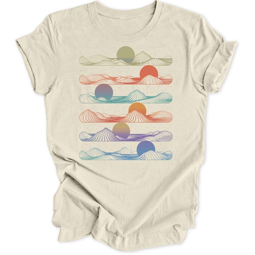 Futuristic Sunsets Unisex T-Shirt - Wild Spirit