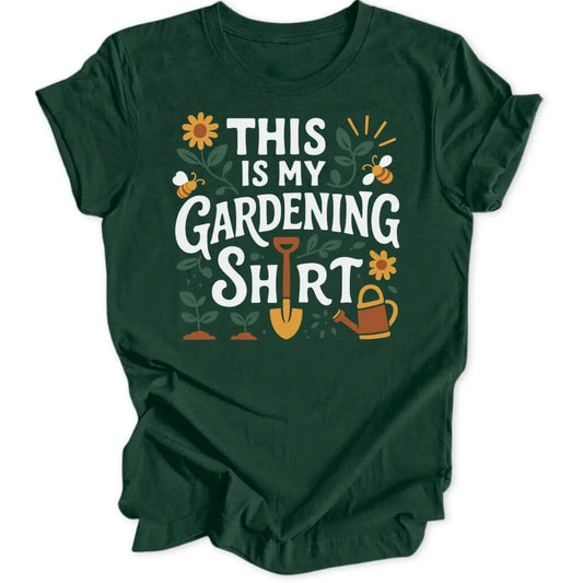 Gardening Shirt EN Unisex T-Shirt - Wild Spirit