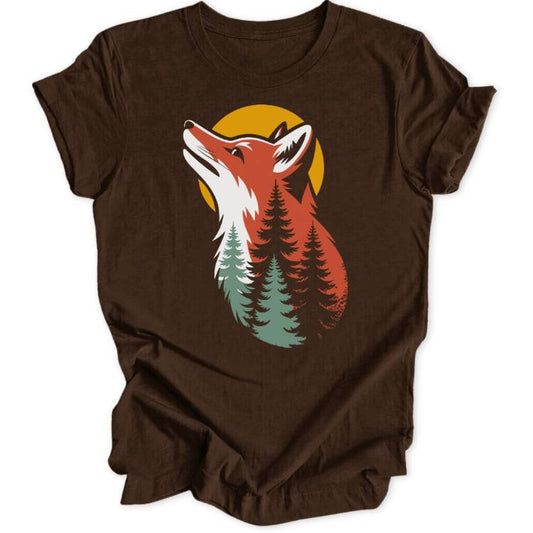 Gazing Fox Unisex T-Shirt - Wild Spirit