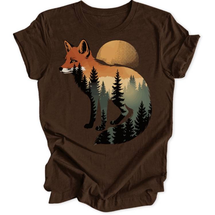 Gemalter Fuchs Unisex T-Shirt - Wild Spirit