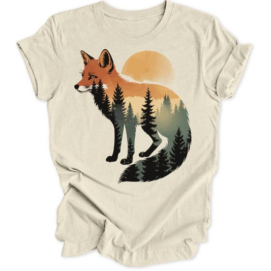 Gemalter Fuchs Unisex T-Shirt - Wild Spirit