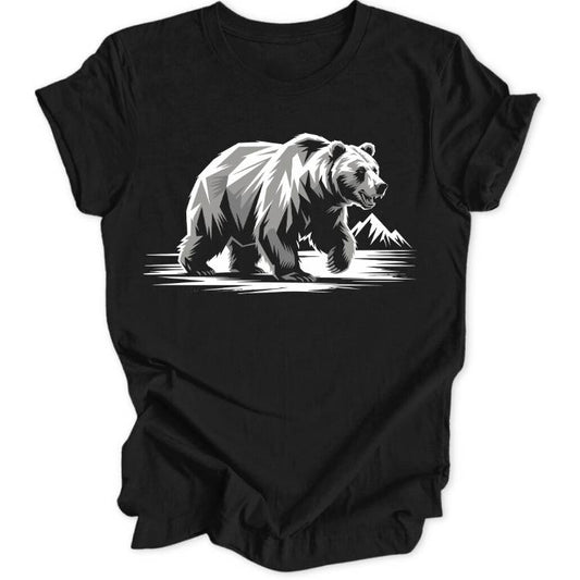 Geometric Bear Unisex T-Shirt - Wild Spirit