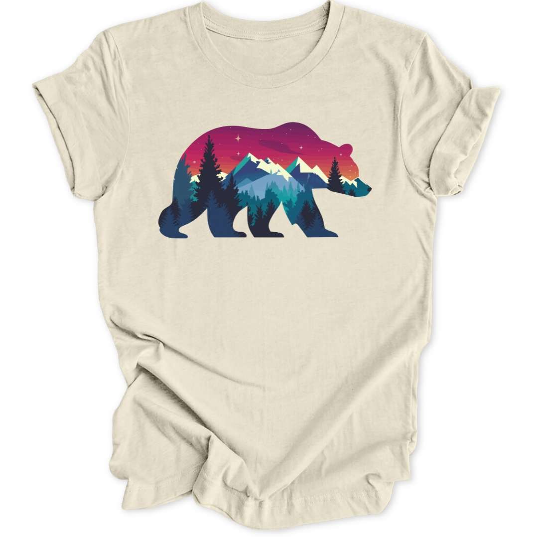 Gipfelblick Bär Unisex T-Shirt - Wild Spirit
