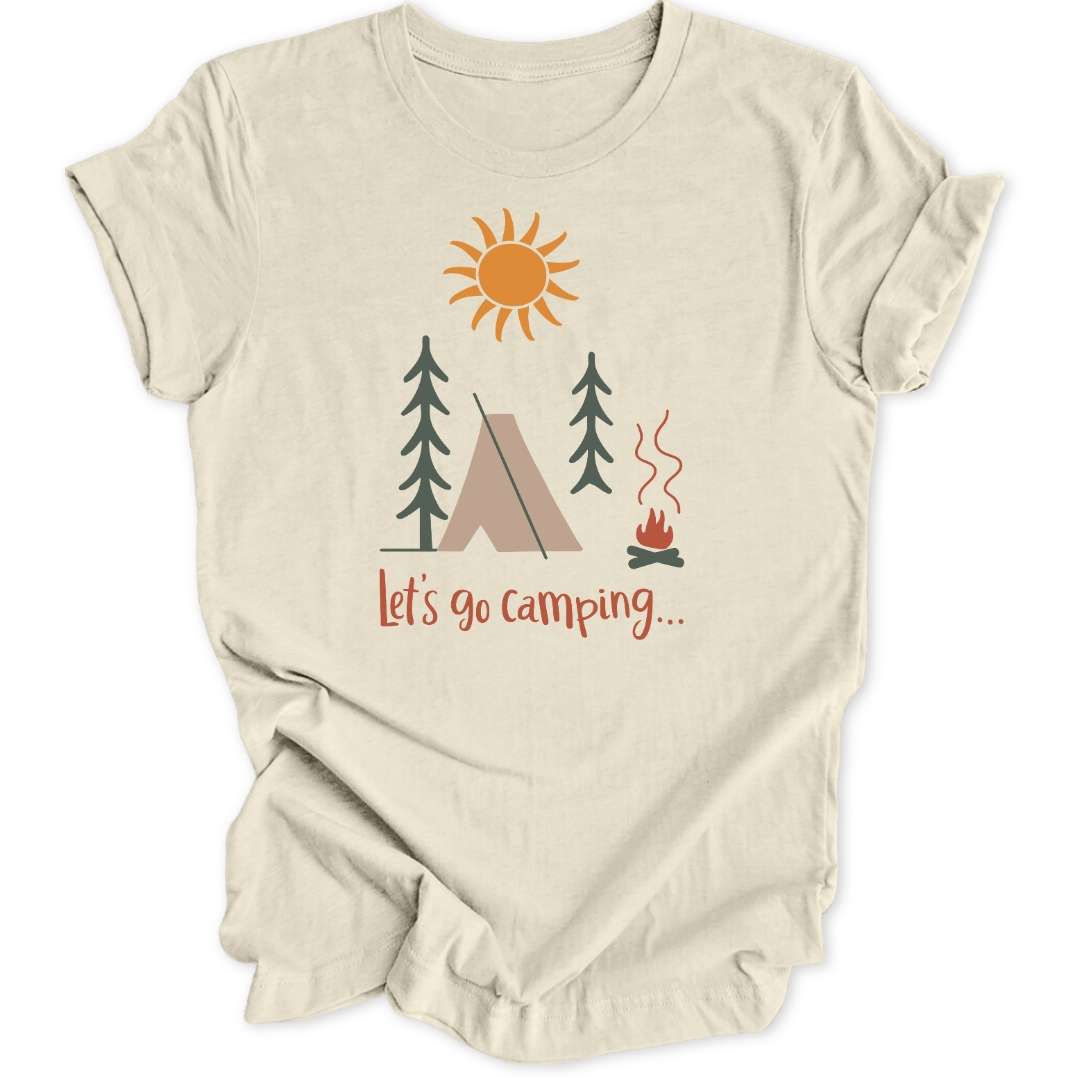 Go Camping T-Shirt T-Shirt Natur / S