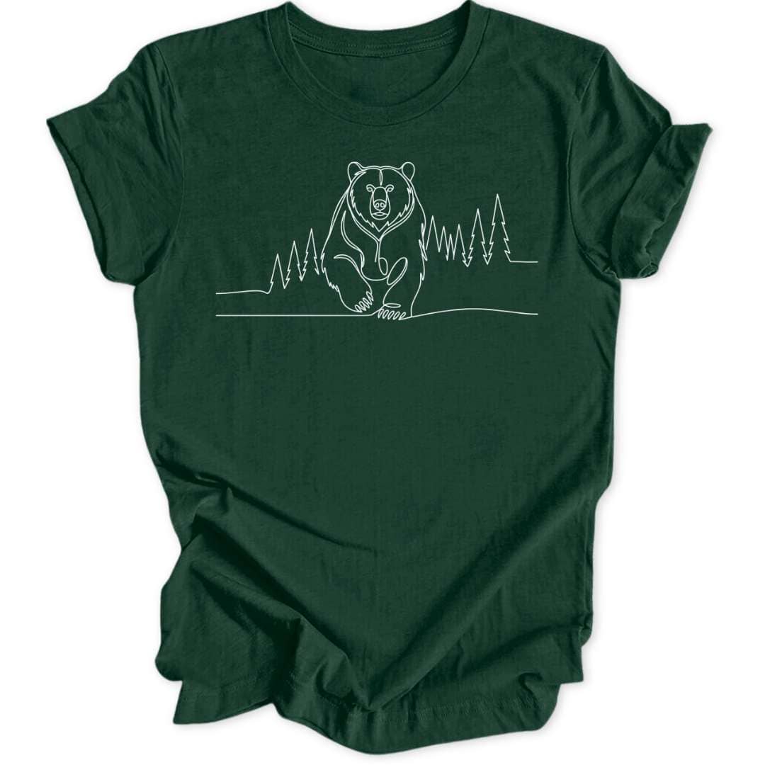 Grizzly Line Unisex T-Shirt - Wild Spirit