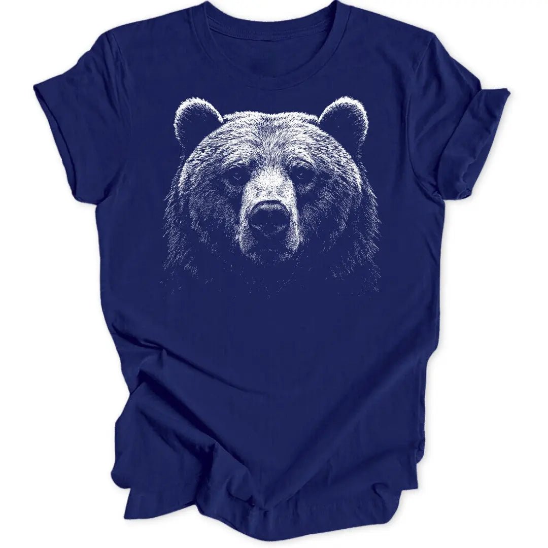 Grizzly Portrait Unisex T-Shirt - Wild Spirit