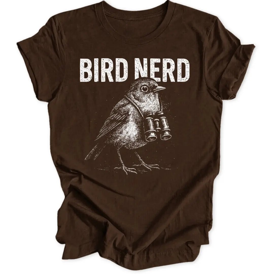 Grunge Bird Nerd Unisex T-Shirt - Wild Spirit