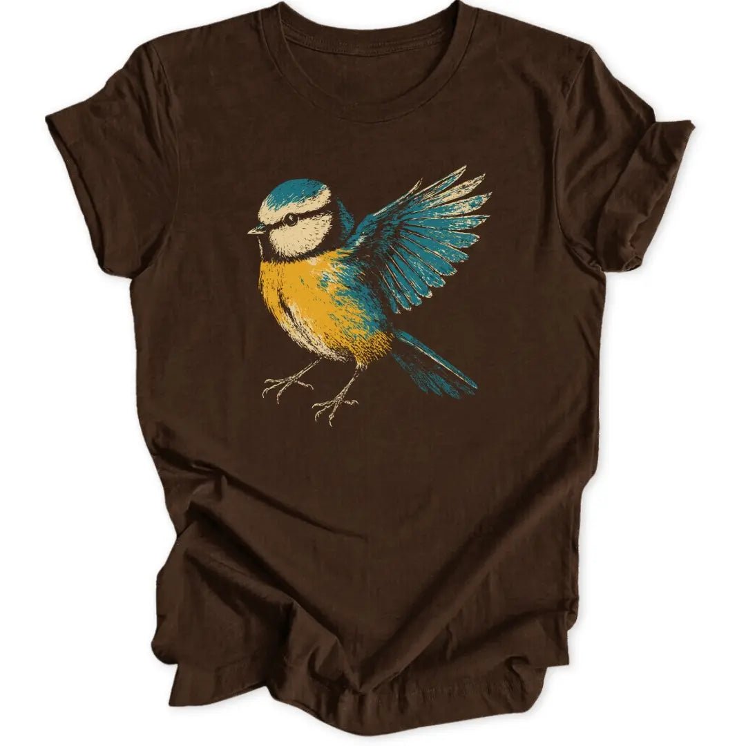 Grunge Blaumeise Unisex T-Shirt - Wild Spirit