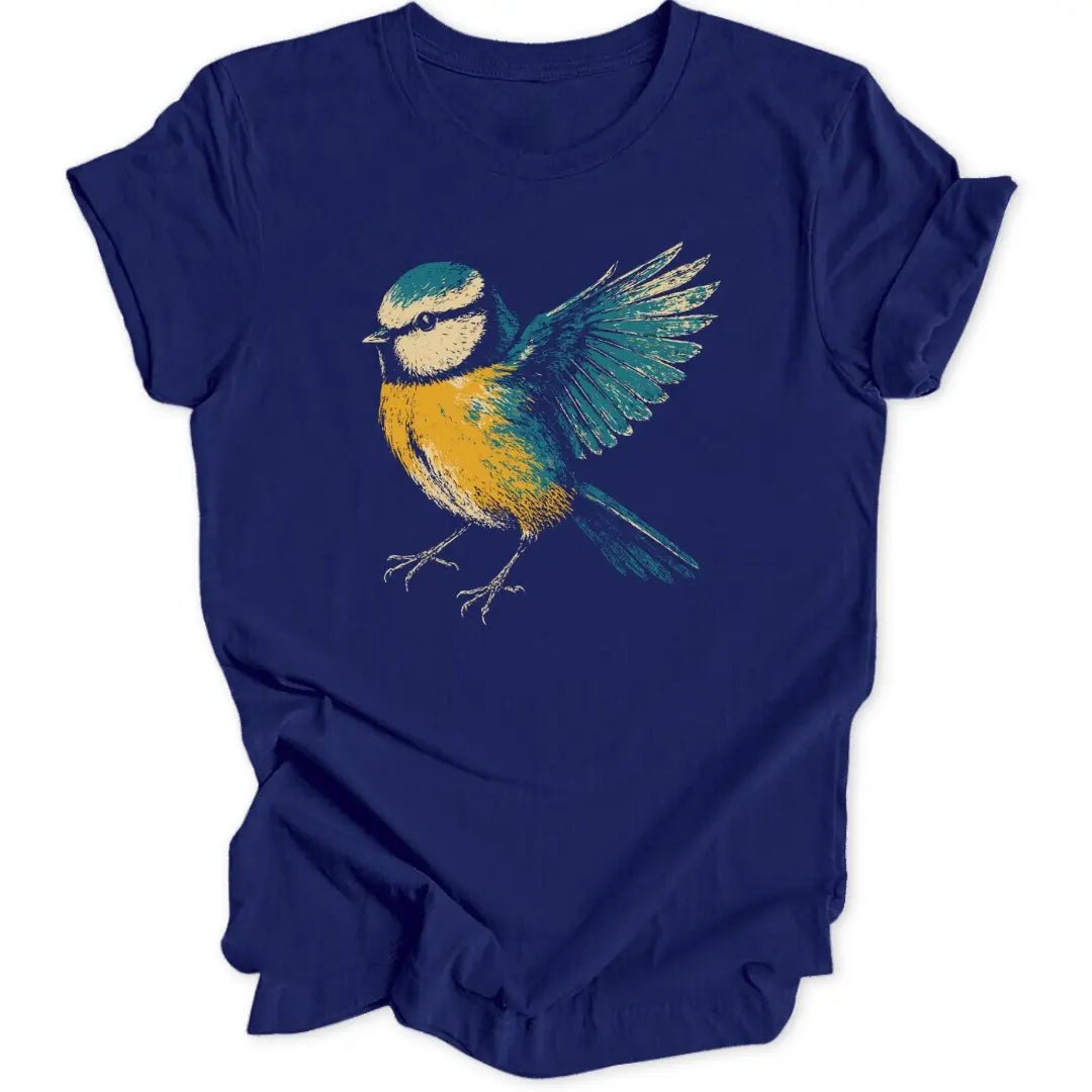 Grunge Blaumeise Unisex T-Shirt - Wild Spirit