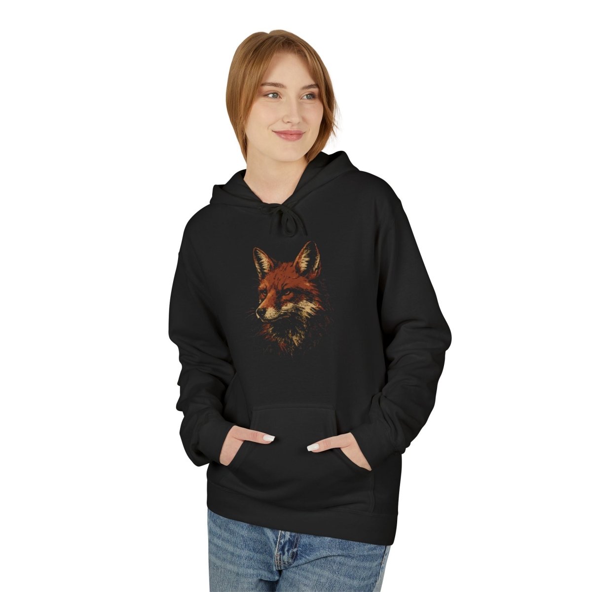 Grunge Fuchs Unisex Hoodie - Wild Spirit