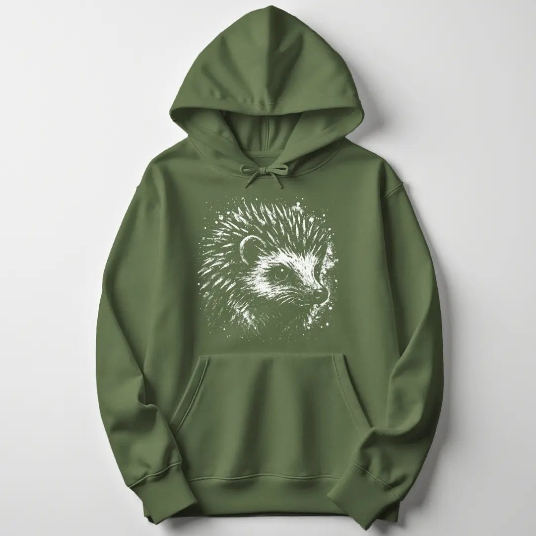 Grunge Igel Unisex Hoodie - Wild Spirit
