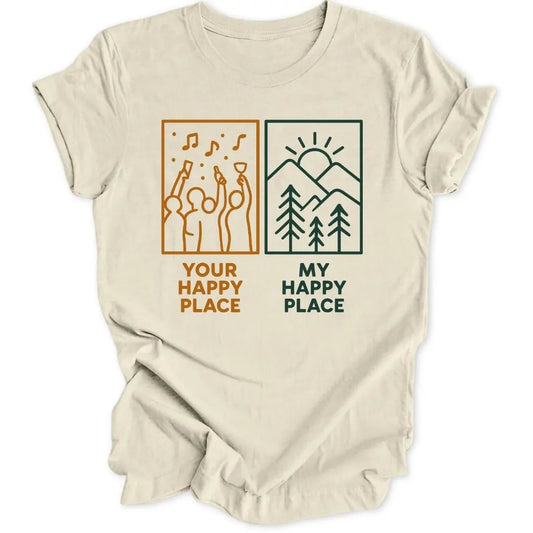 Happy Place Unisex T-Shirt - Wild Spirit