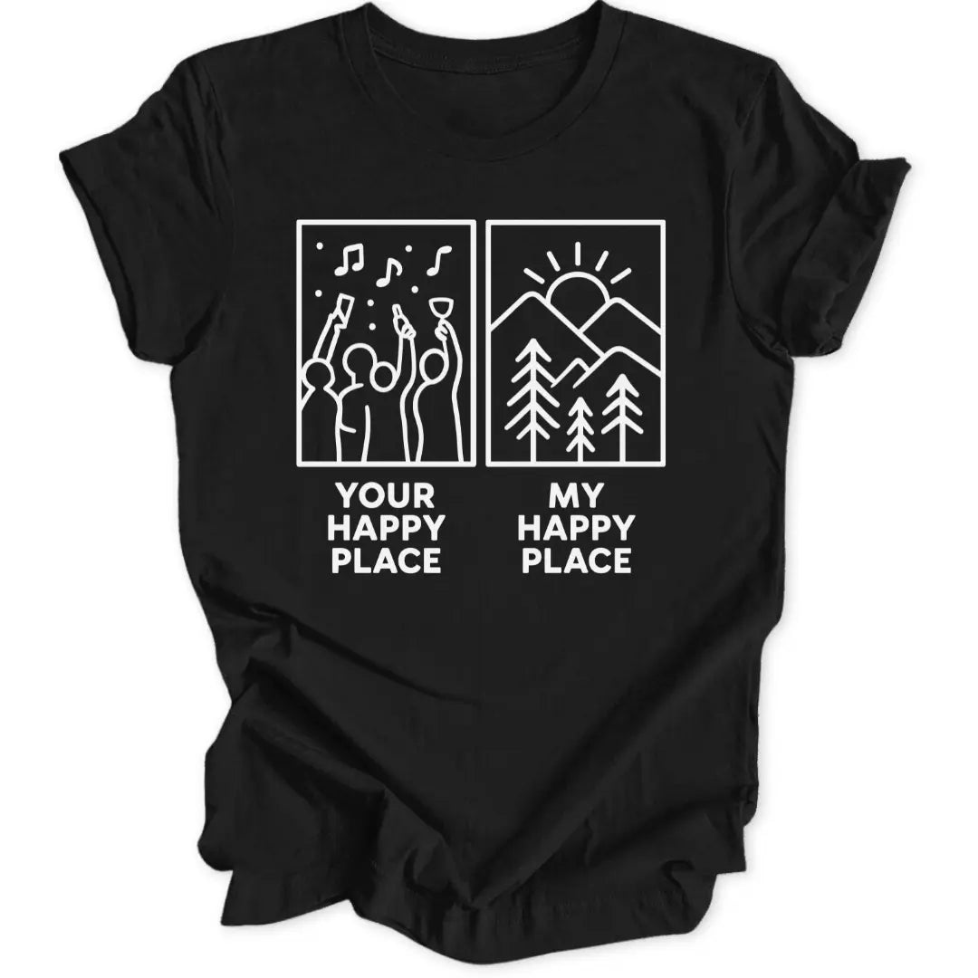 Happy Place Unisex T-Shirt - Wild Spirit