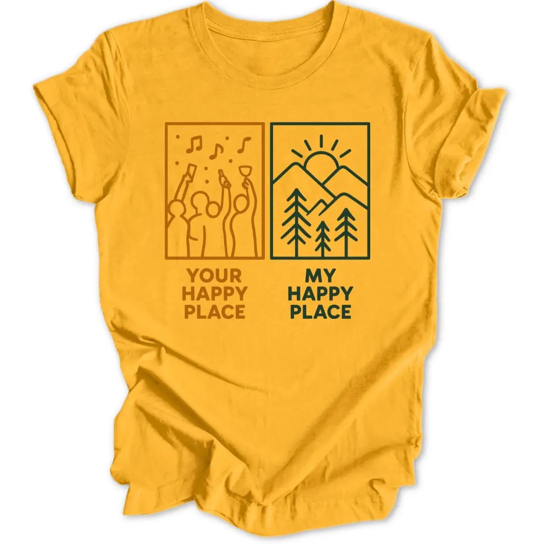 Happy Place Unisex T-Shirt - Wild Spirit