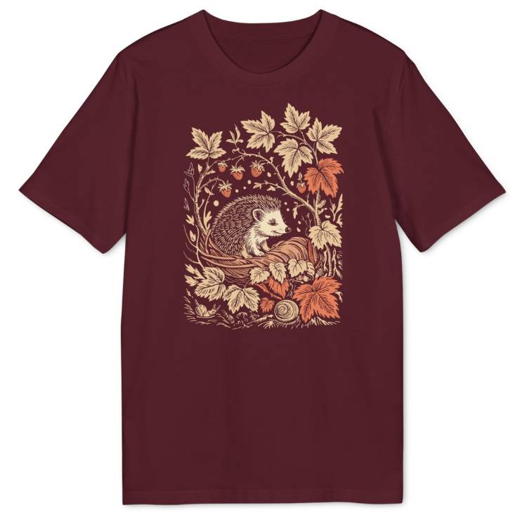 Herbst Igel Bio T-Shirt - Wild Spirit