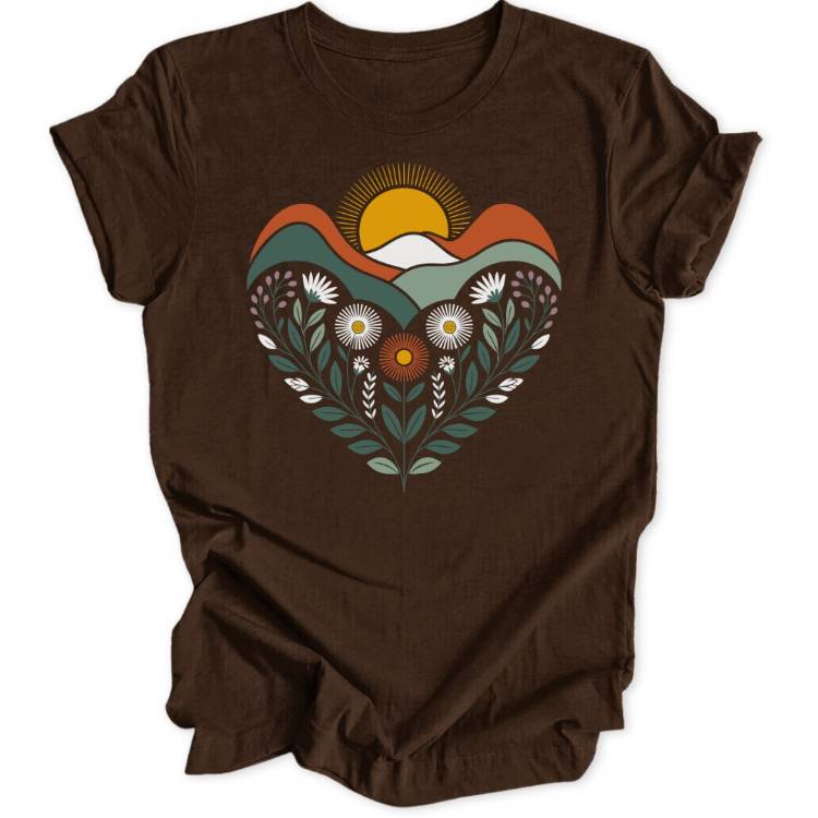 Herzblatt Unisex T-Shirt - Wild Spirit