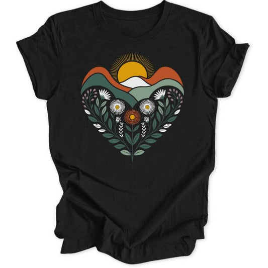 Herzblatt Unisex T-Shirt - Wild Spirit