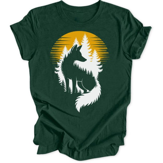 Hidden Fox Unisex T-Shirt - Wild Spirit